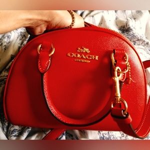 Coach | Casual Style Street Style 2WAY Plain Leather Party Style